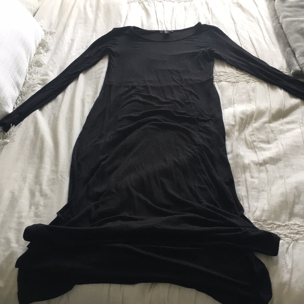Black maxi dress